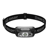Rechargeable COB LED USB Headlamp Strong Magnetic Powerful Headlight