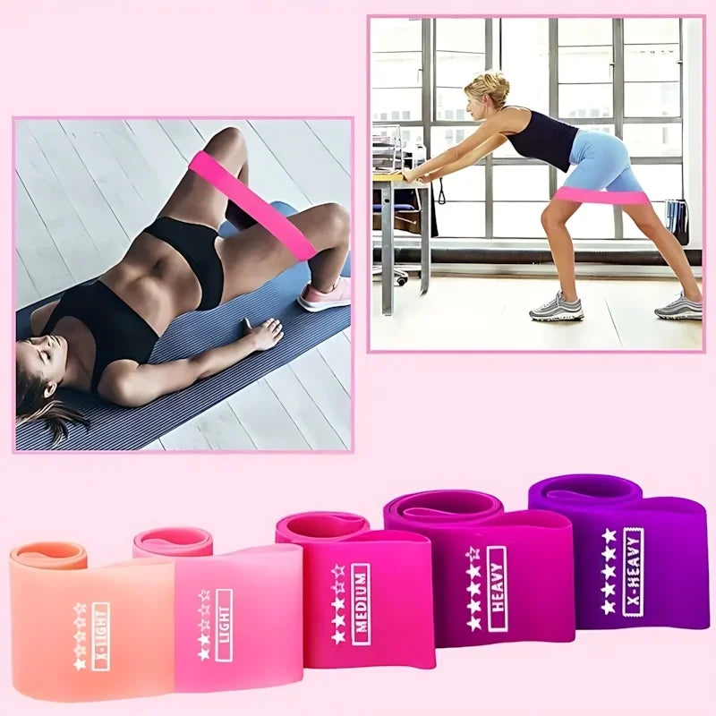 Women's Portable Resistance Band (Loop) - Glute Squats, Leg & Arm Slimming