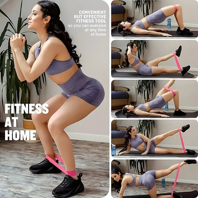 Women's Portable Resistance Band (Loop) - Glute Squats, Leg & Arm Slimming