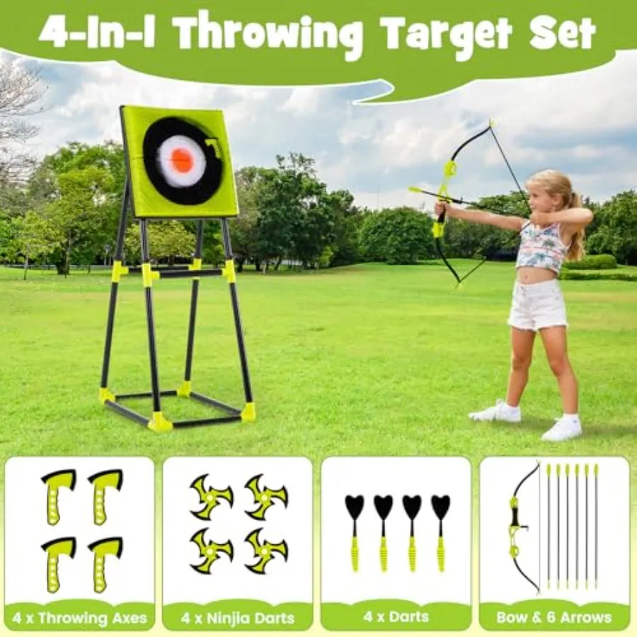 Backyard Axe Throwing Target Game for Indoor Outdoor