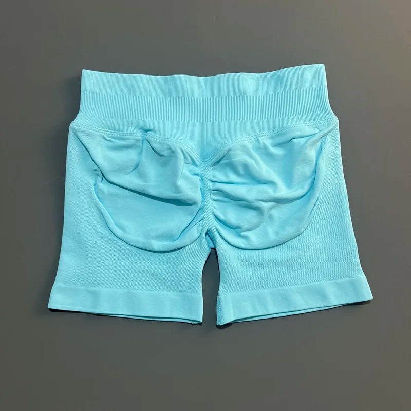 HISTELLO Impacts Shorts 4.5" Women Fitness Sports Biker Shorts