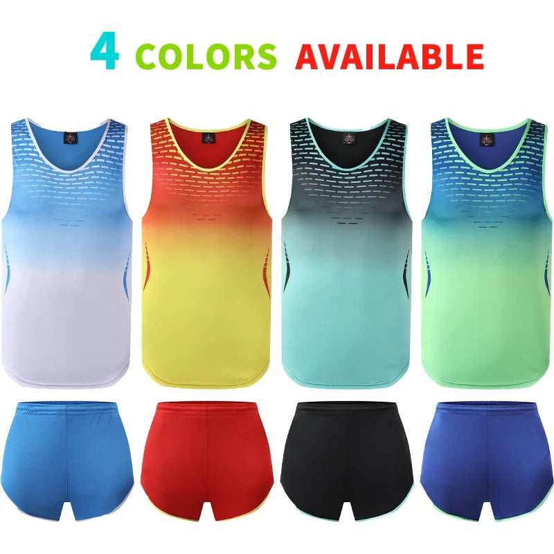 Men Tracksuit Quick Dry Jogging Suit Sportswear