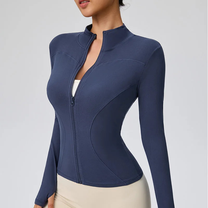 Fall Pilates Quick-Dry Athletic Jacket for Women