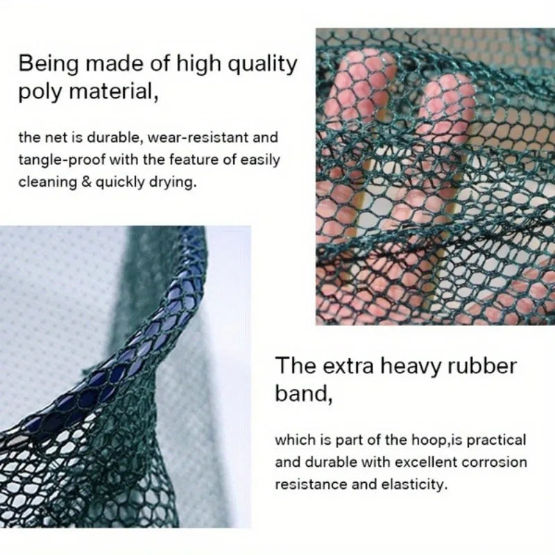 1Ultra-lightweight Foldable Fishing Net - Durable Aluminum Alloy Telescopic