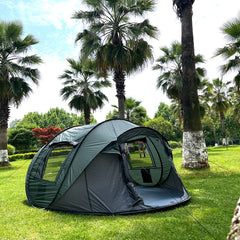 Quick opening hand throw tent waterproof camping boat tent
