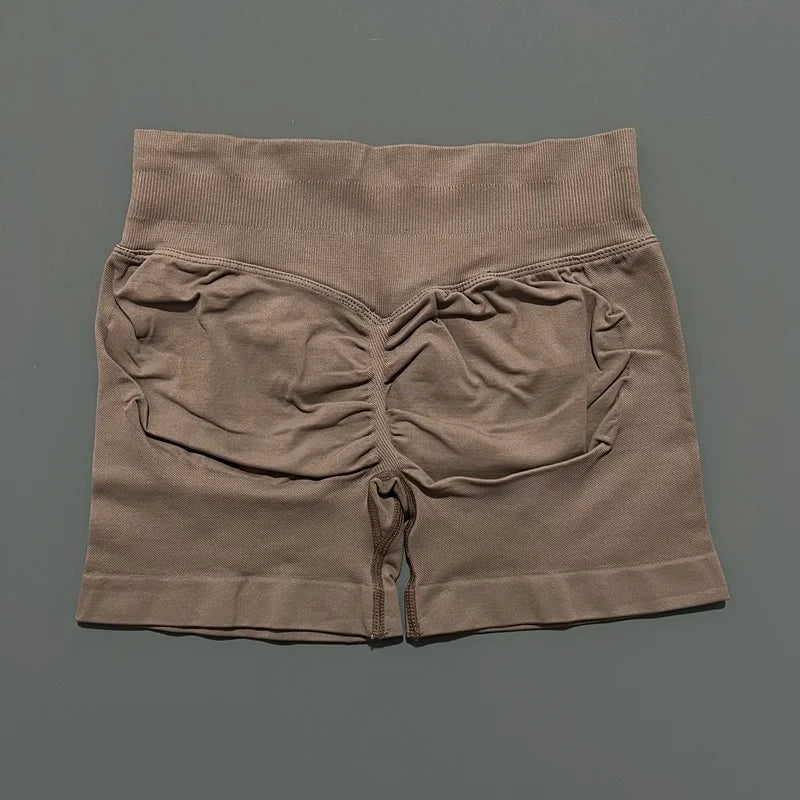 HISTELLO Impacts Shorts 4.5" Women Fitness Sports Biker Shorts