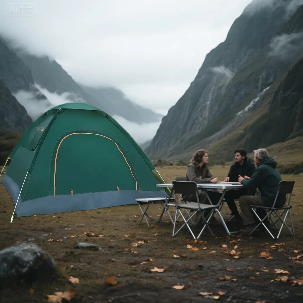 Outdoor Pop Up Tent Waterproof Automatic Camping