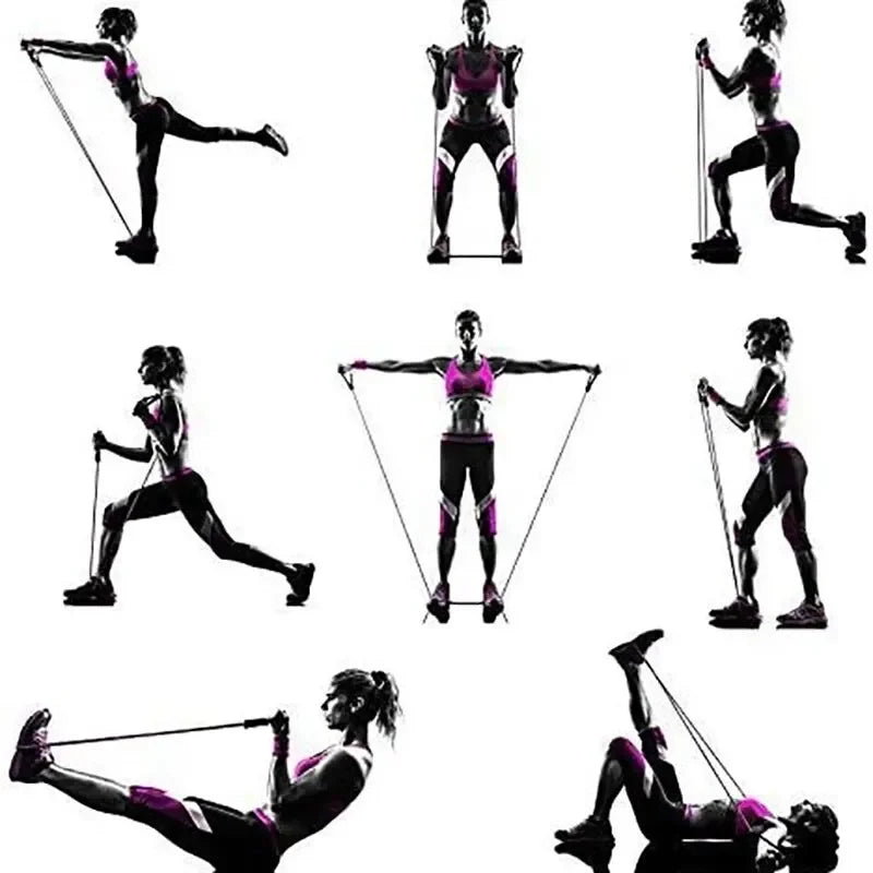 Resistance Bands With Handles, Exercise Bands, Workout Bands With Handles