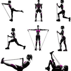 Resistance Bands With Handles, Exercise Bands, Workout Bands With Handles