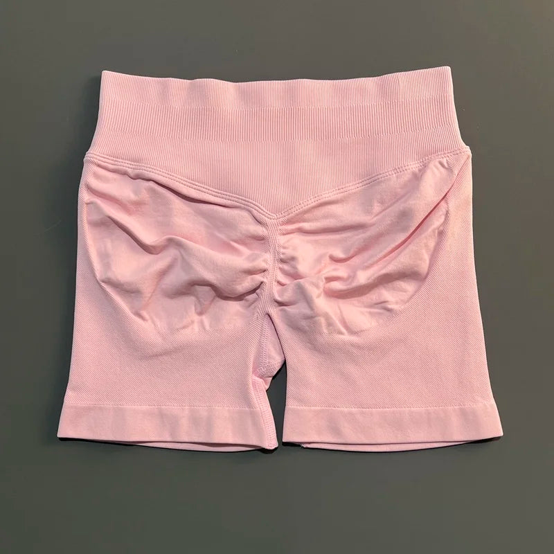 HISTELLO Impacts Shorts 4.5" Women Fitness Sports Biker Shorts