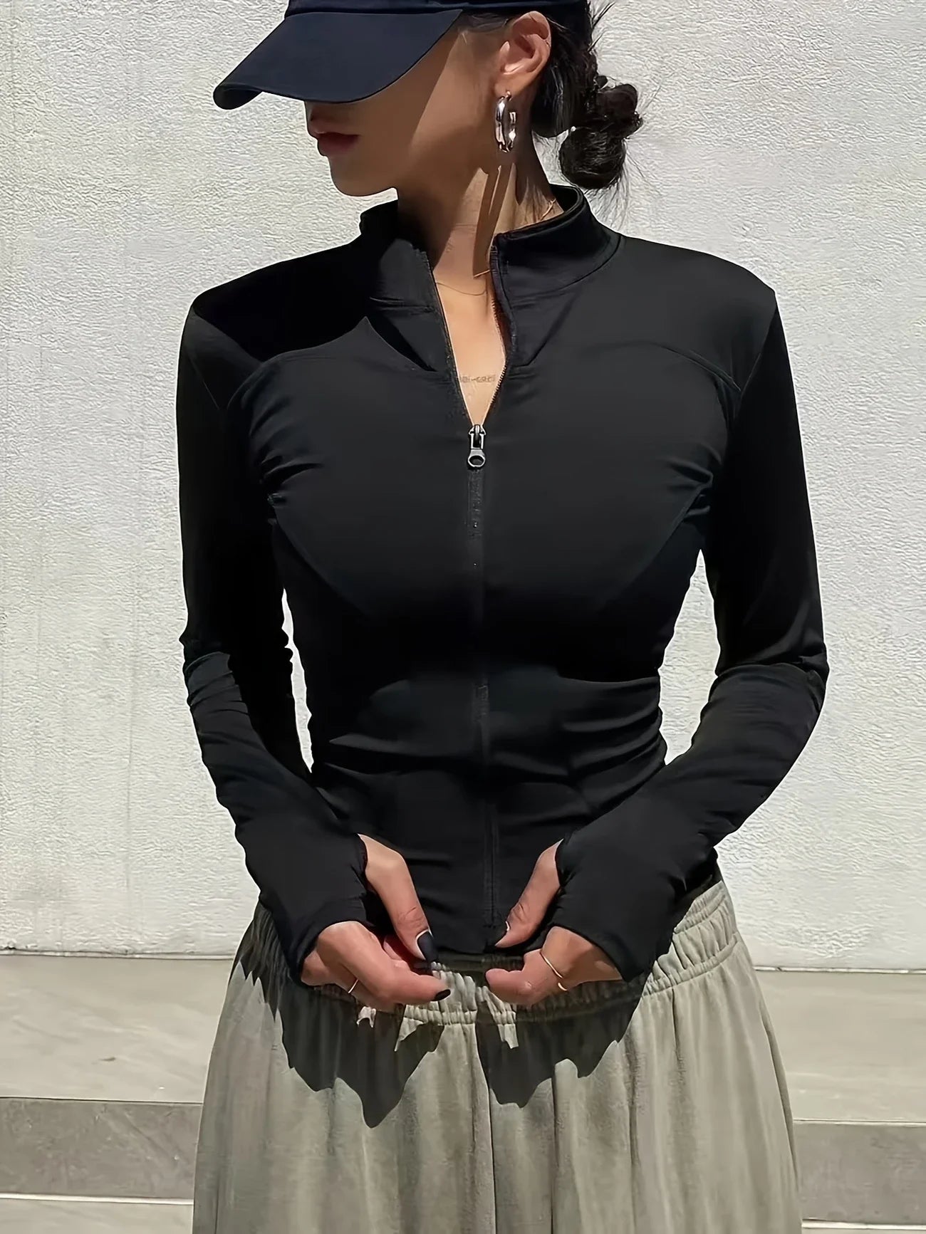 Fall Pilates Quick-Dry Athletic Jacket for Women