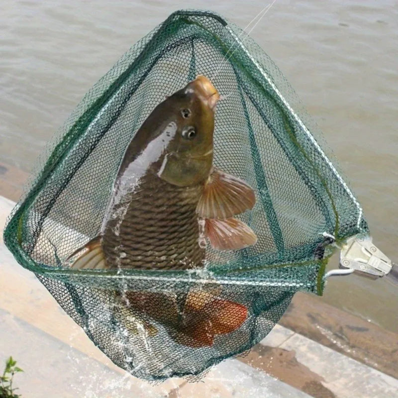 1Ultra-lightweight Foldable Fishing Net - Durable Aluminum Alloy Telescopic