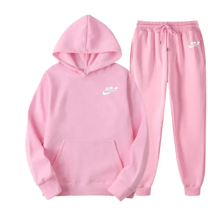 Autumn Men Casual Two Piece Sets Sweatshirts
