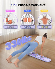 Foldable Pilates Reformer Set 7 in 1 Multi-Purpose