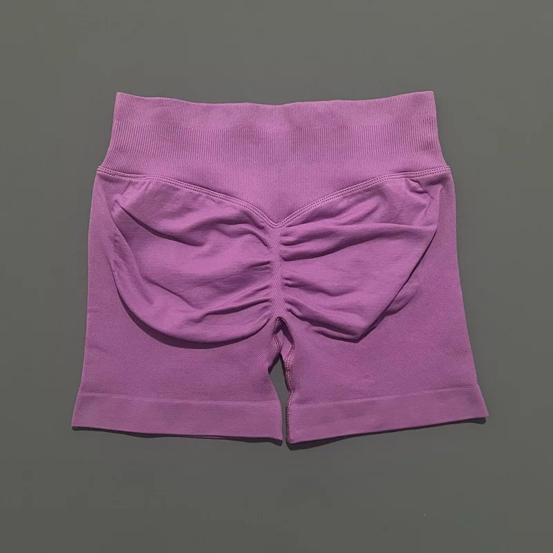 HISTELLO Impacts Shorts 4.5" Women Fitness Sports Biker Shorts
