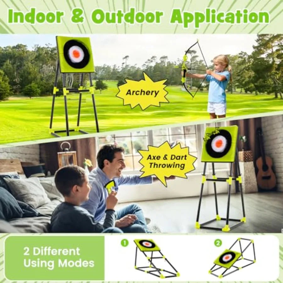 Backyard Axe Throwing Target Game for Indoor Outdoor