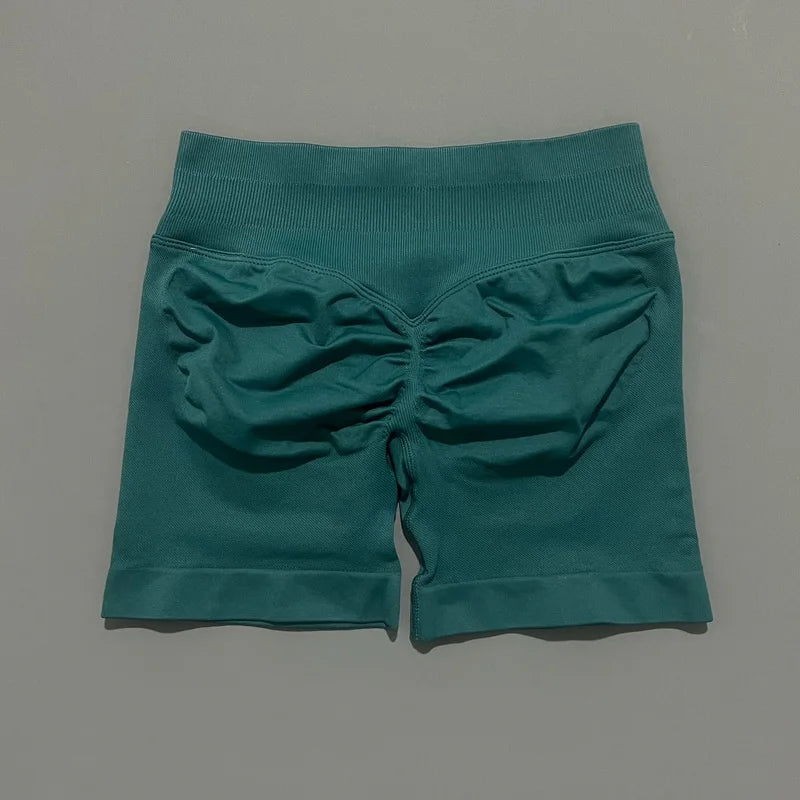 HISTELLO Impacts Shorts 4.5" Women Fitness Sports Biker Shorts