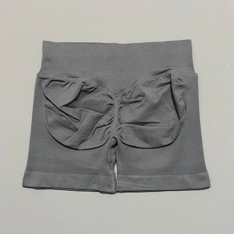 HISTELLO Impacts Shorts 4.5" Women Fitness Sports Biker Shorts