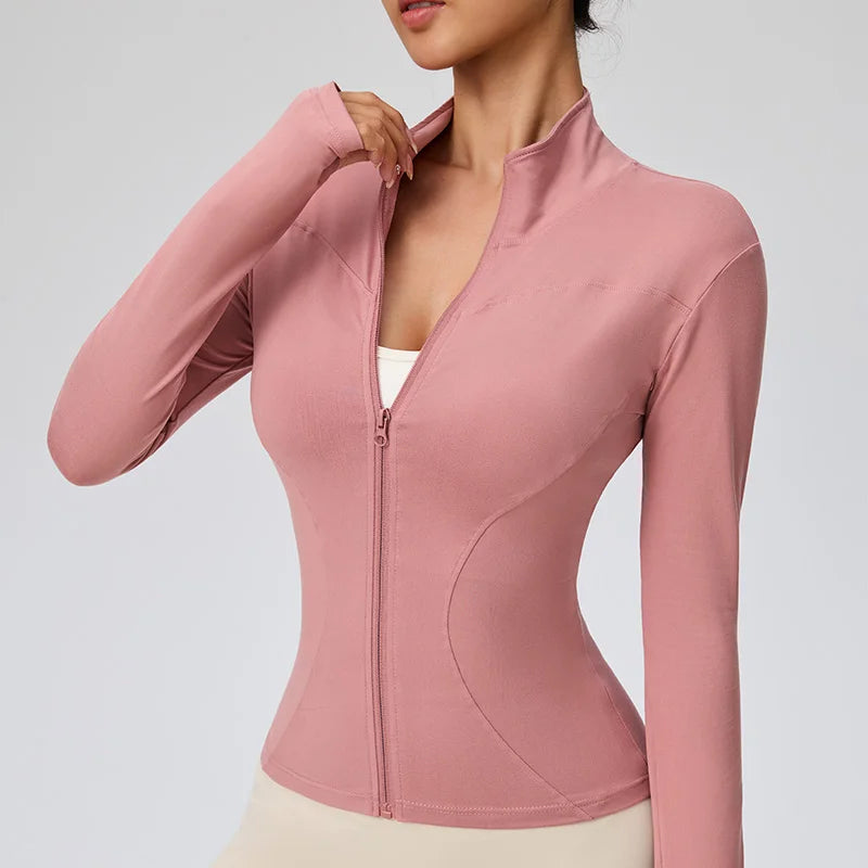 Fall Pilates Quick-Dry Athletic Jacket for Women