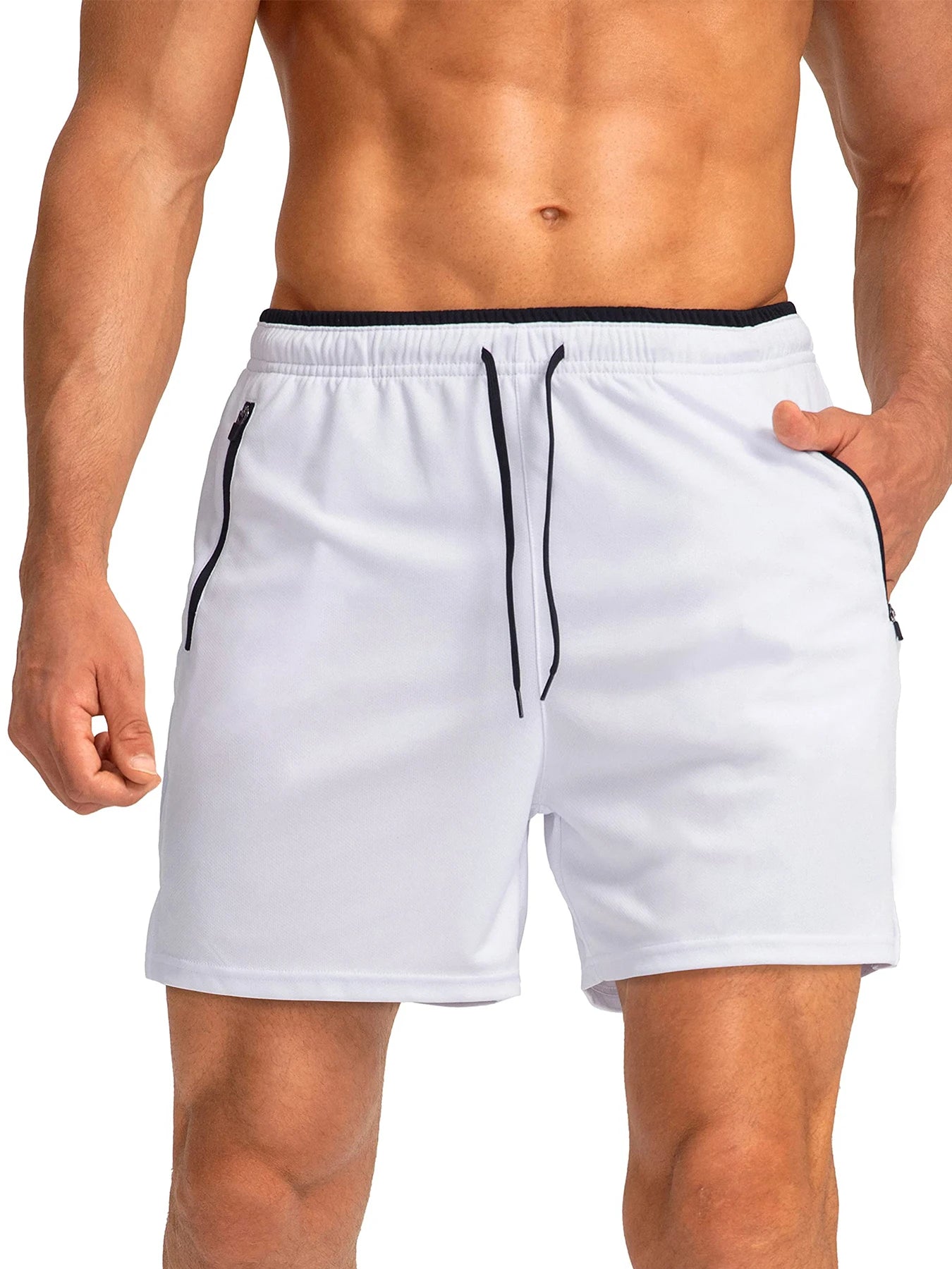 Men's Summer Sport Workout Quick Dry Athletic Shorts