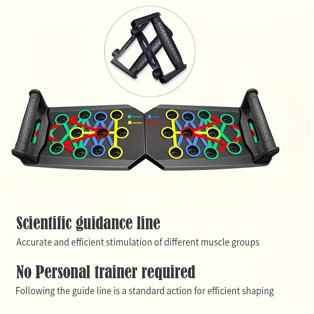 Adjustable Push-Up Board – Portable PP for Chest & Tricep Training