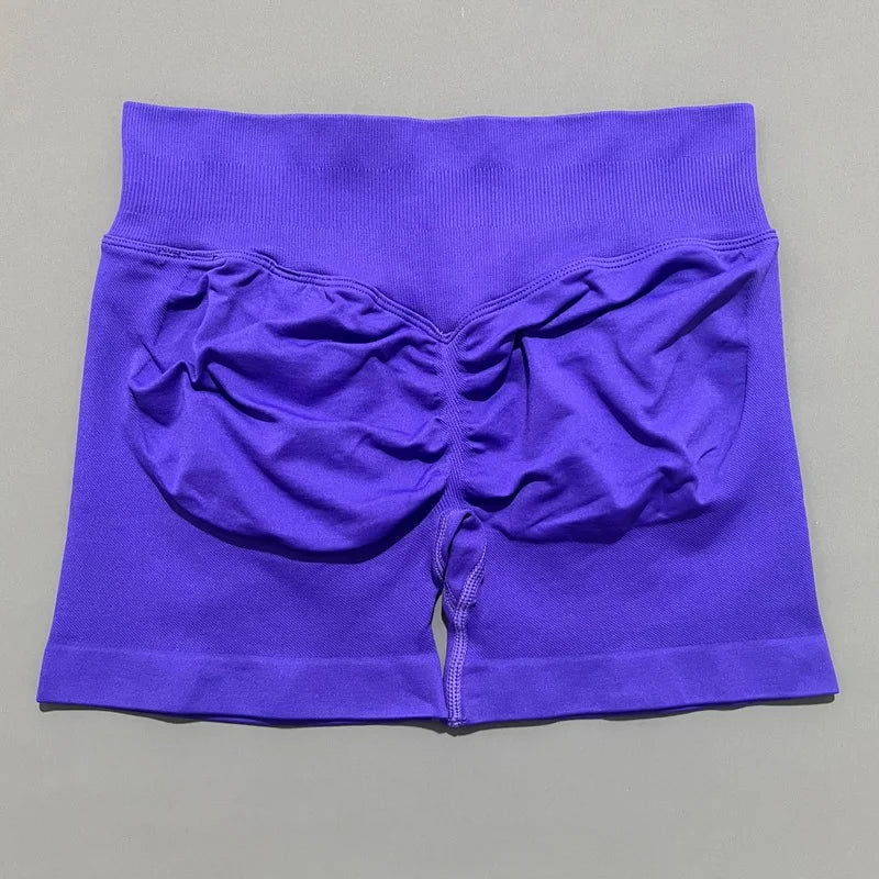 HISTELLO Impacts Shorts 4.5" Women Fitness Sports Biker Shorts