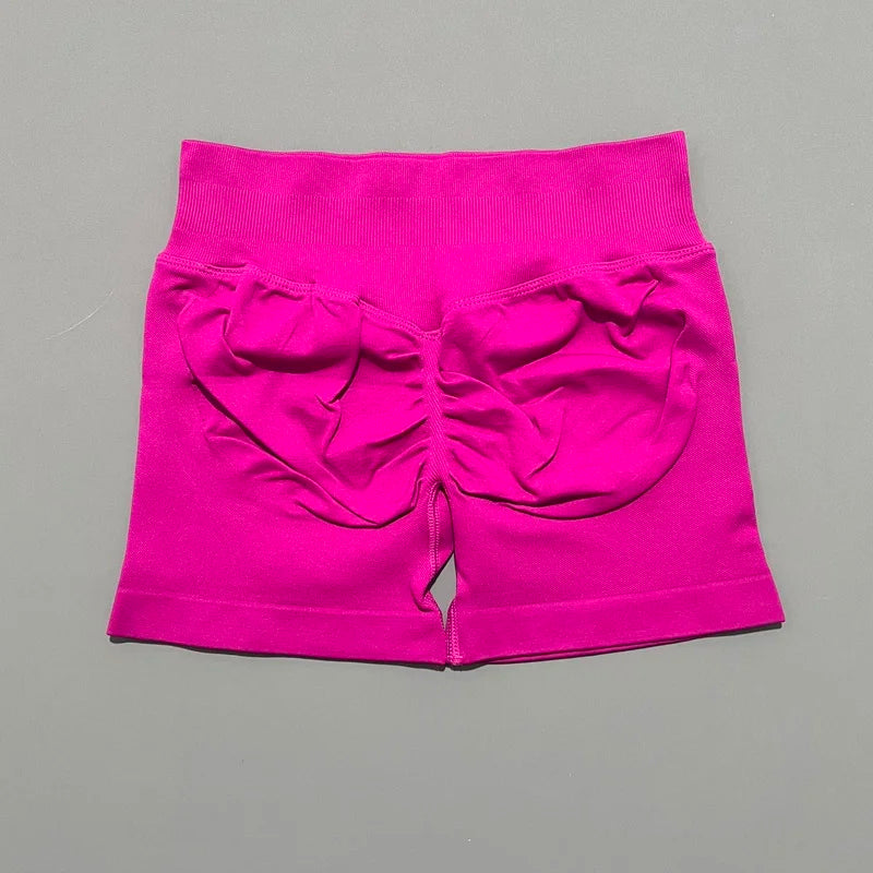 HISTELLO Impacts Shorts 4.5" Women Fitness Sports Biker Shorts