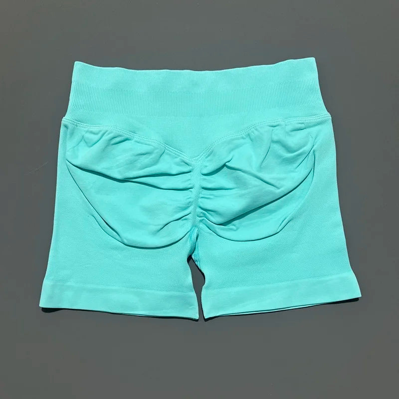 HISTELLO Impacts Shorts 4.5" Women Fitness Sports Biker Shorts