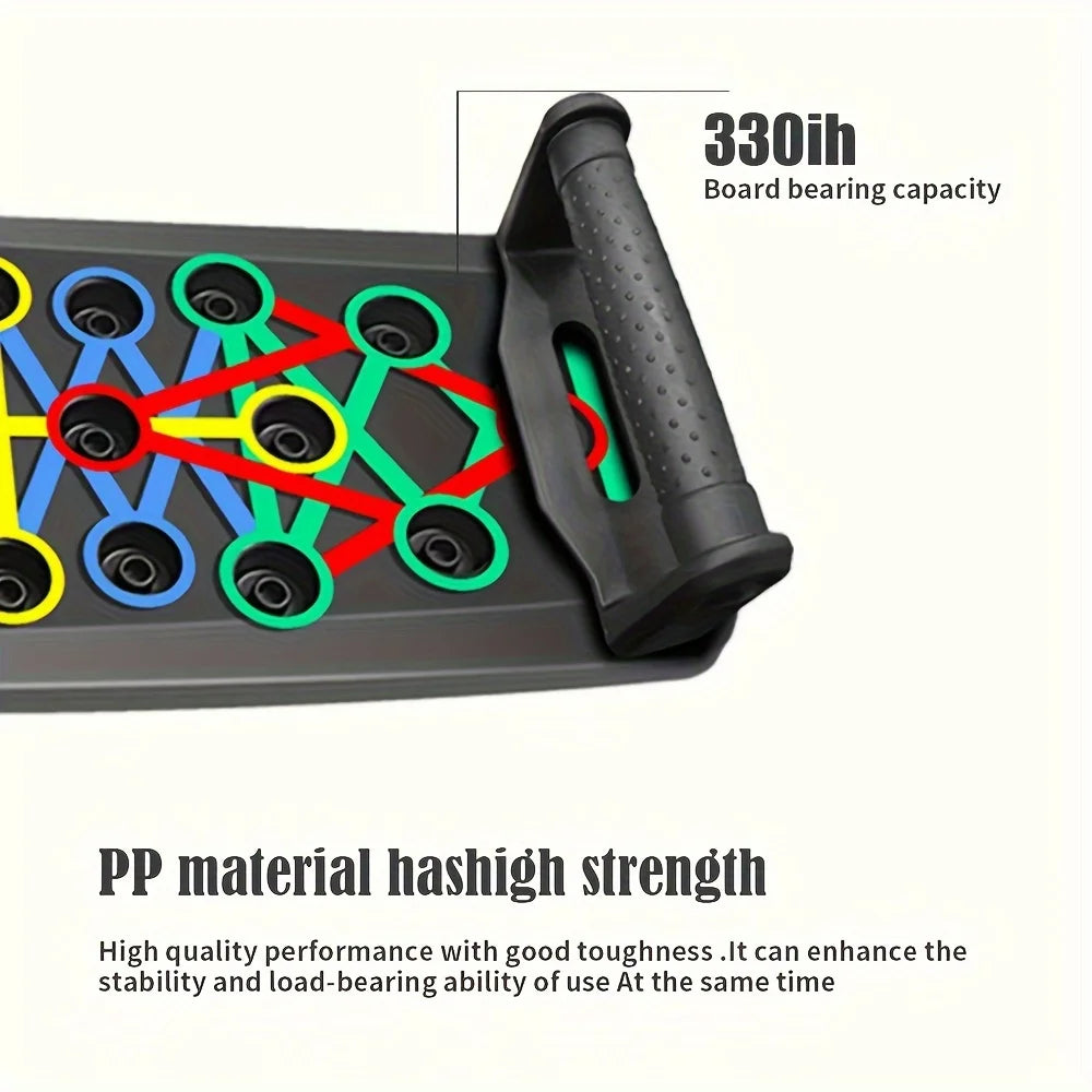 Adjustable Push-Up Board – Portable PP for Chest & Tricep Training