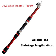 Fishing Pole Set Full Kits With Telescopic Fishing Rod