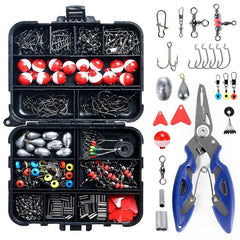 Outdoor Fishing Accessories Set With Tackle Box