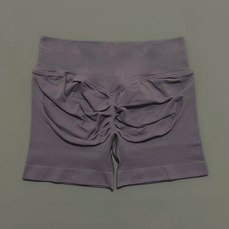 HISTELLO Impacts Shorts 4.5" Women Fitness Sports Biker Shorts