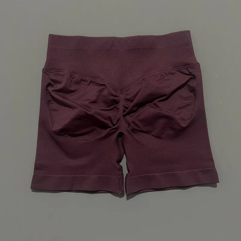 HISTELLO Impacts Shorts 4.5" Women Fitness Sports Biker Shorts