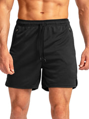 Men's Summer Sport Workout Quick Dry Athletic Shorts