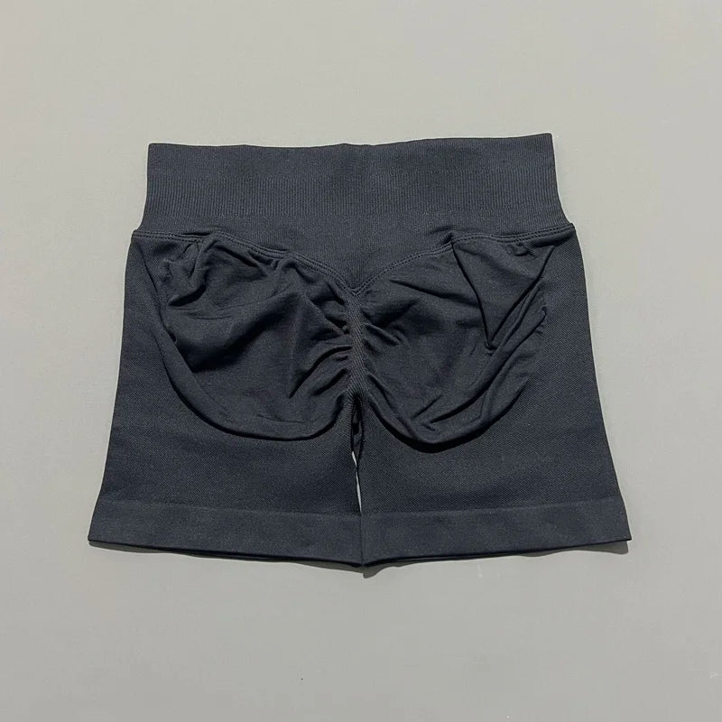 HISTELLO Impacts Shorts 4.5" Women Fitness Sports Biker Shorts