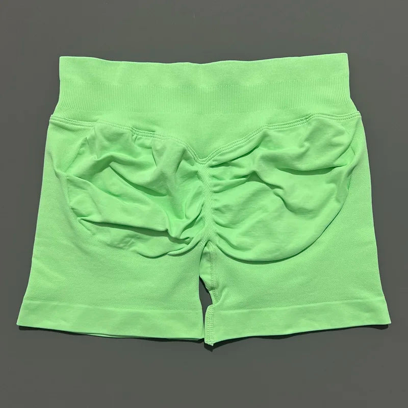 HISTELLO Impacts Shorts 4.5" Women Fitness Sports Biker Shorts