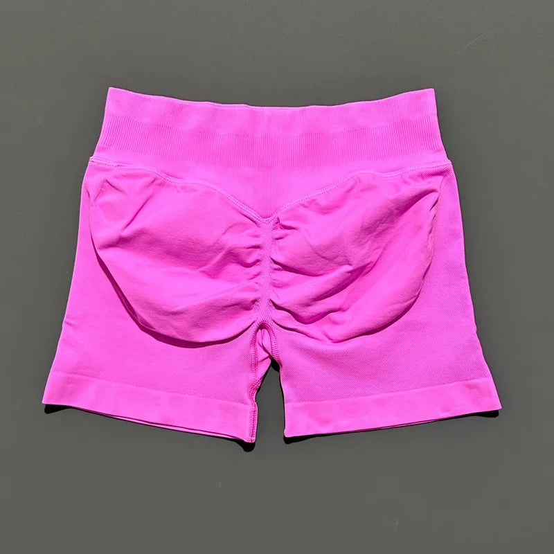HISTELLO Impacts Shorts 4.5" Women Fitness Sports Biker Shorts
