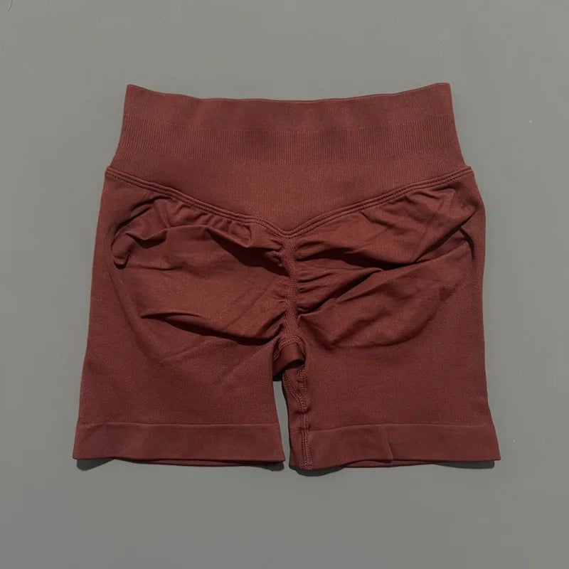 HISTELLO Impacts Shorts 4.5" Women Fitness Sports Biker Shorts