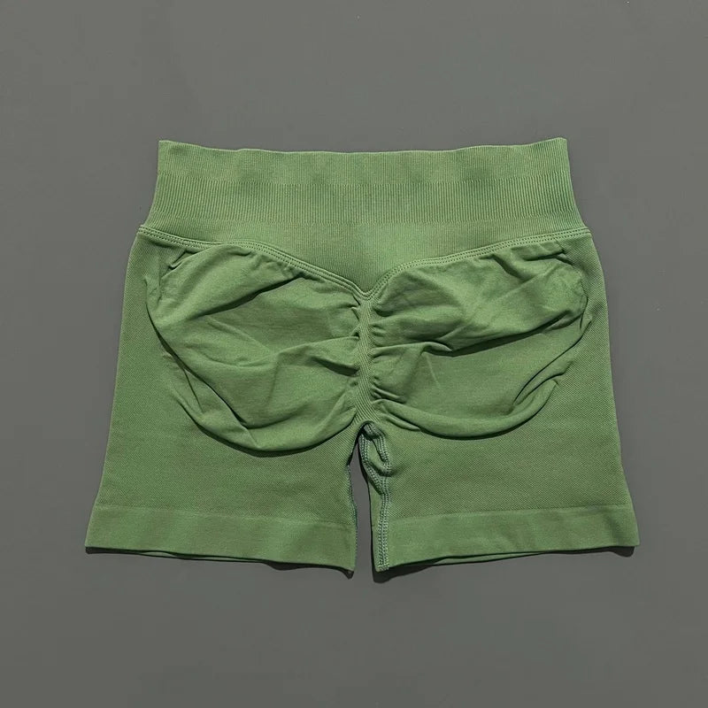HISTELLO Impacts Shorts 4.5" Women Fitness Sports Biker Shorts