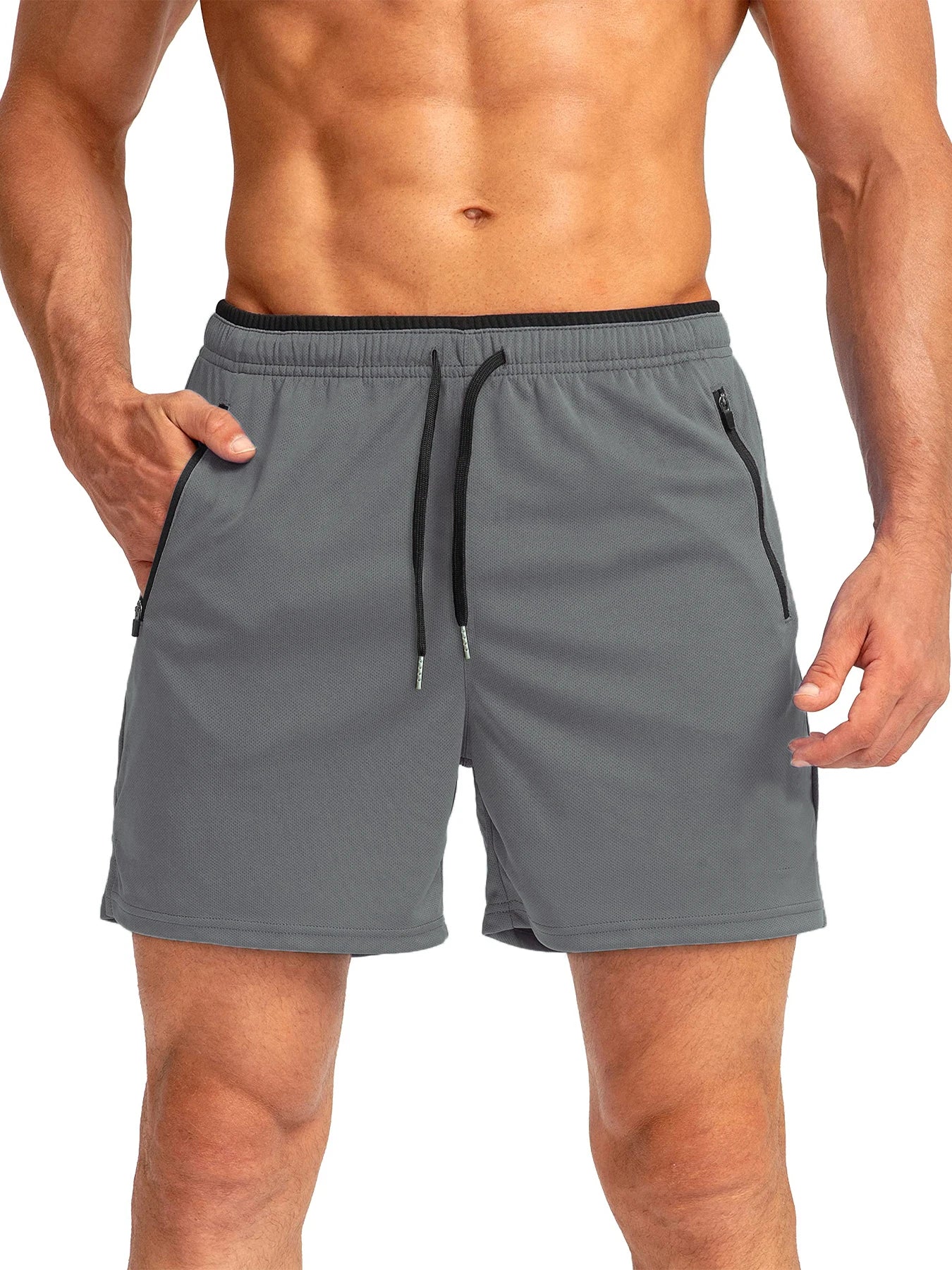 Men's Summer Sport Workout Quick Dry Athletic Shorts