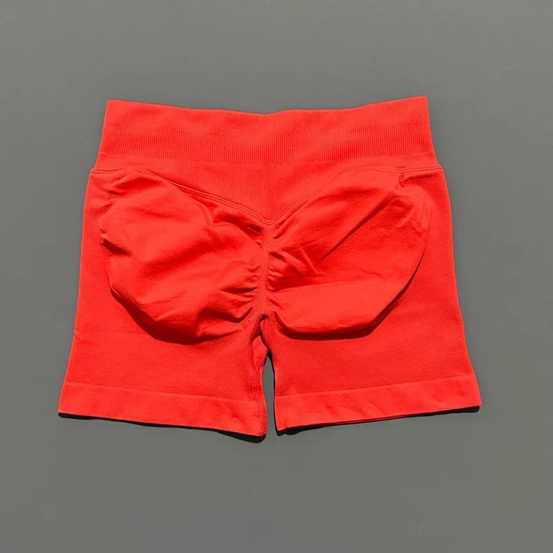 HISTELLO Impacts Shorts 4.5" Women Fitness Sports Biker Shorts