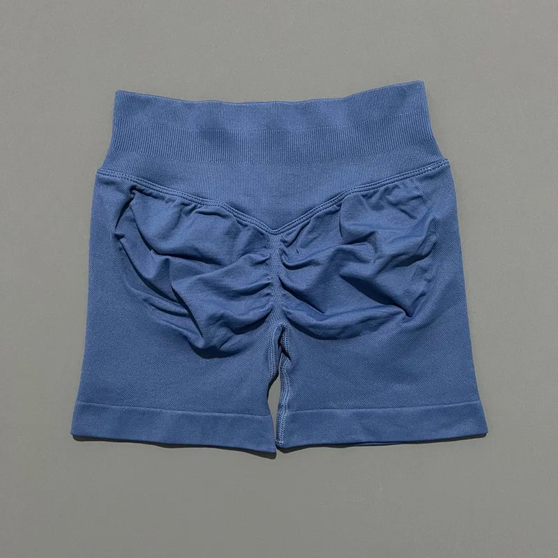 HISTELLO Impacts Shorts 4.5" Women Fitness Sports Biker Shorts