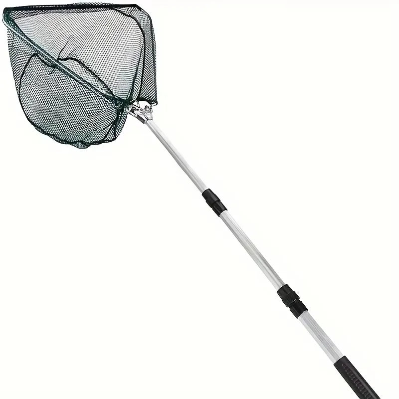 1Ultra-lightweight Foldable Fishing Net - Durable Aluminum Alloy Telescopic