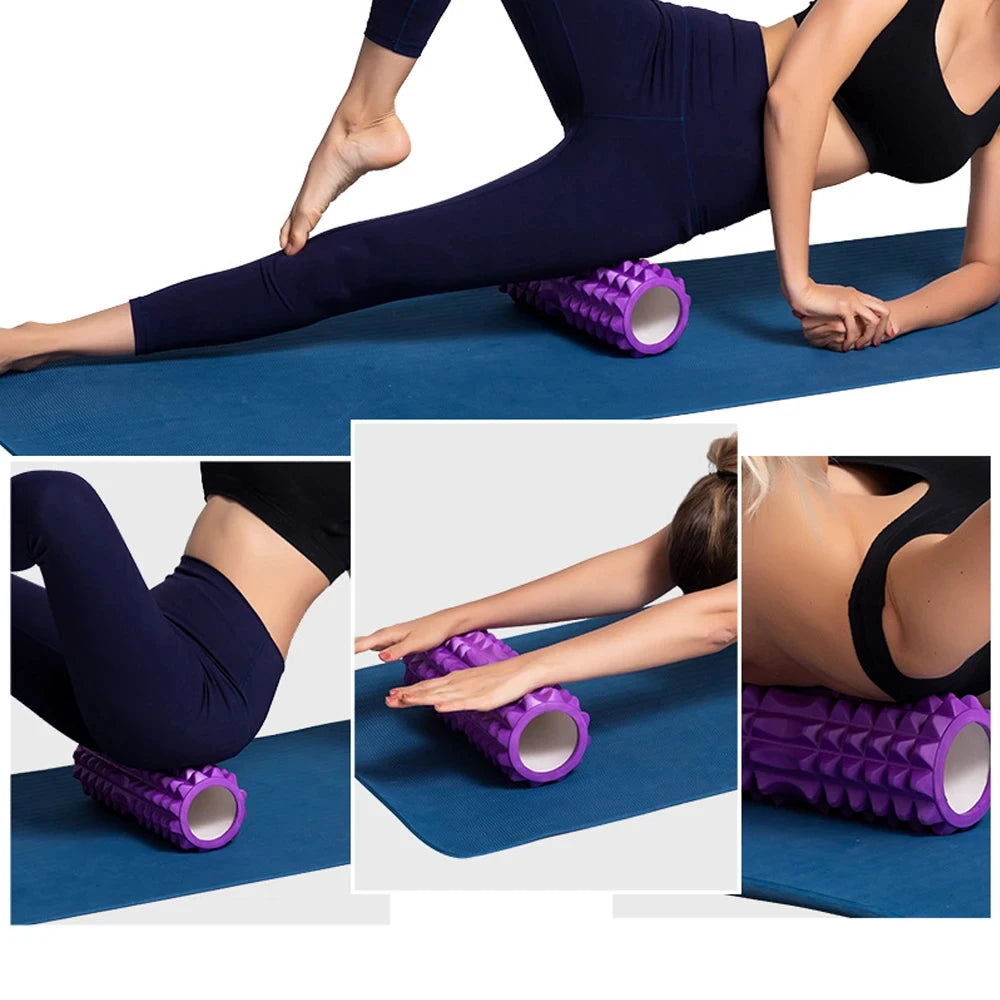30cm Yoga Column Foam Fitness Muscle Training Pilates Sports Massage Foam