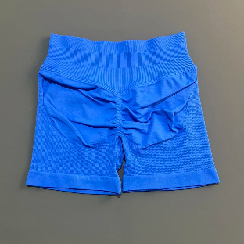 HISTELLO Impacts Shorts 4.5" Women Fitness Sports Biker Shorts