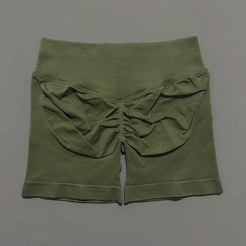 HISTELLO Impacts Shorts 4.5" Women Fitness Sports Biker Shorts