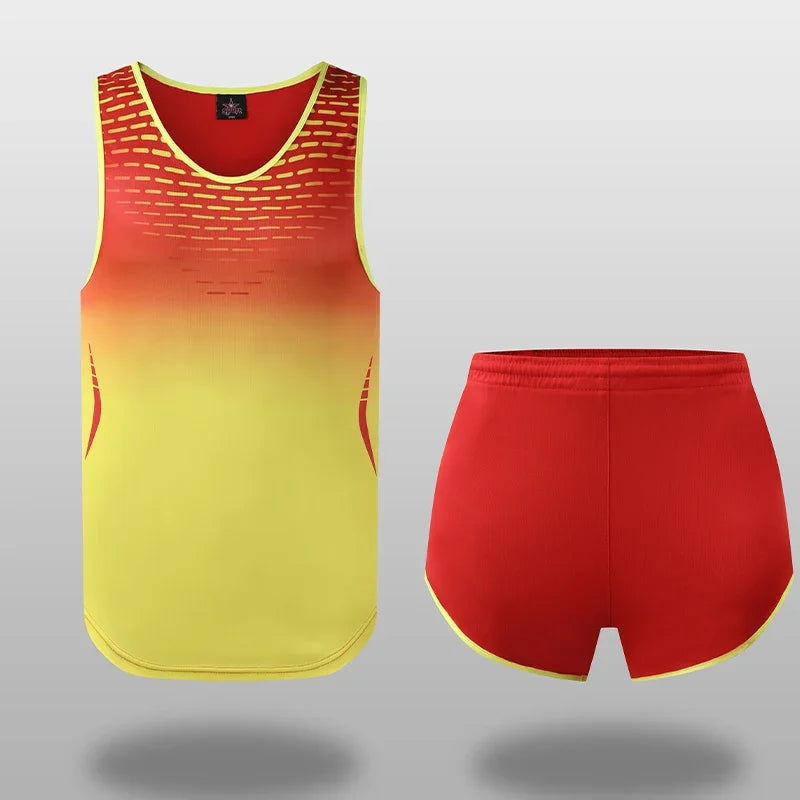 Men Tracksuit Quick Dry Jogging Suit Sportswear
